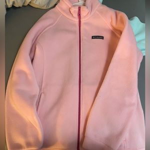 BRAND NEW Pink Columbia zip up size youths XL but pretty much same as womens XS
